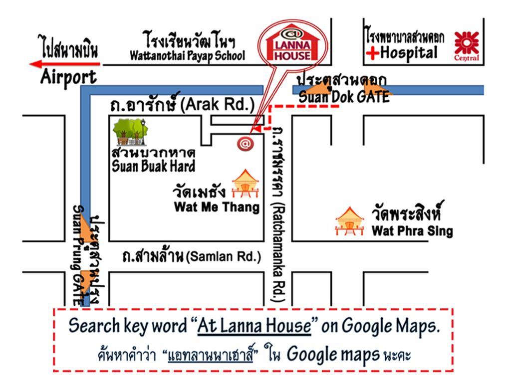 @Lanna House (Adults Only) Hostel Chiang Mai Exterior foto